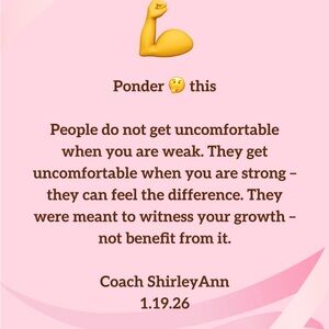 January 19, 2026 Motivation by Coach ShirleyAnn